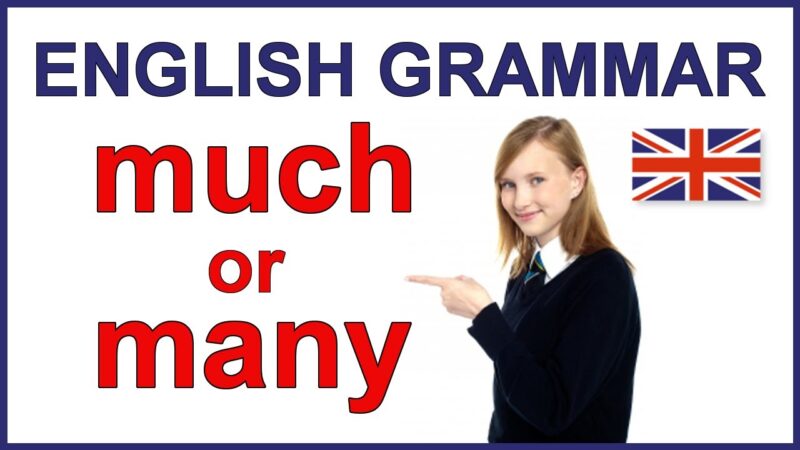 Cách sử dụng much và many trong tiếng Anh